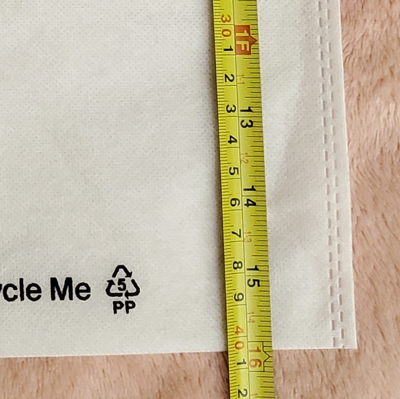 Lot 5 The realreal dustbags white draw strings travel organizer pouch - Picture 4 of 5